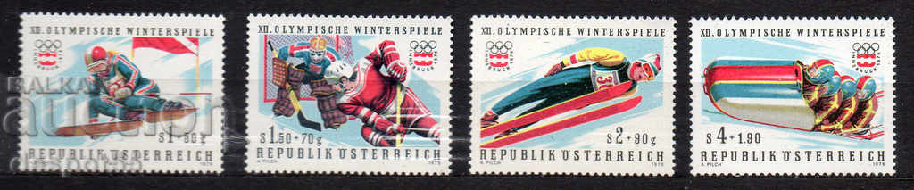 1975. Austria. Jocurile Olimpice de Iarnă - Innsbruck '76, Austria.