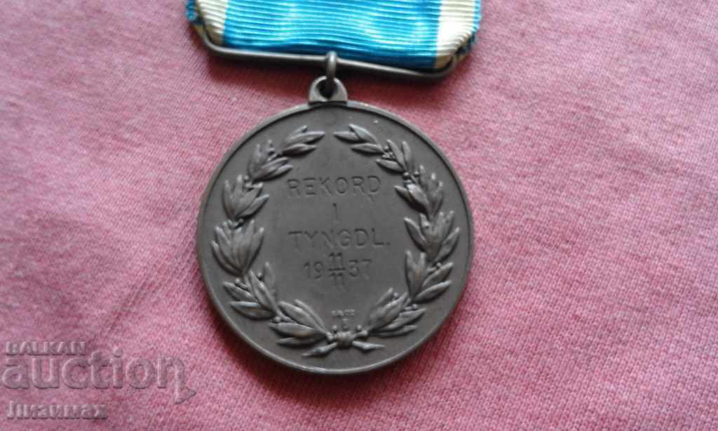 Delivery of Swedish Order, Medal, Sign - 1912 Delivery of Swedish Order, Medal, Sign - 1912