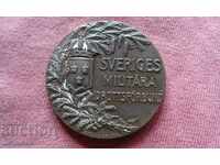 Шведски ВОЕНЕН орден, медал, знак, плакет - 2