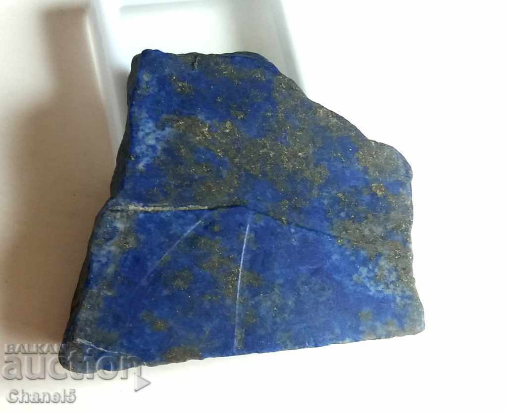 TABLE LAPIS LAZULI - AFGANISTAN - 191.95 carats with price 28.00 BGN | € 14.32 TABLE LAPIS LAZULI - AFGANISTAN - 191.95 carats with price 28.00 BGN | € 14.32