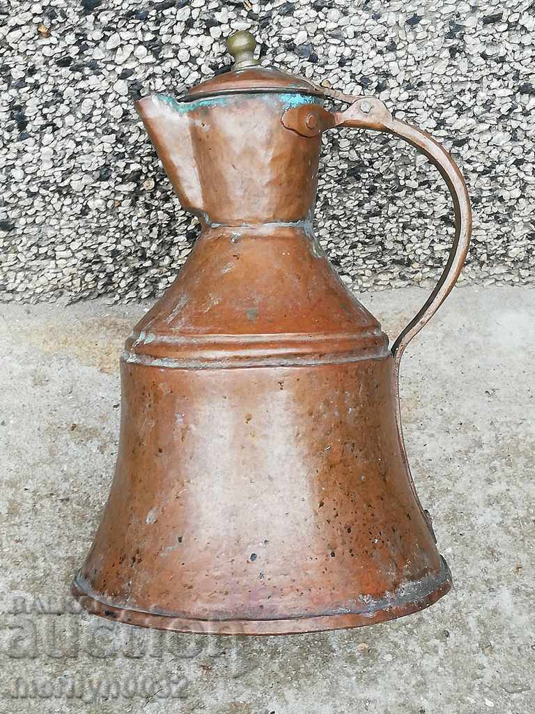 Renaissance gum, kettle, copper, copper vessel, jug, saucer with price 179.00 BGN | € 91.52