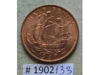 1 \ 2 penny 1967 Marea Britanie - timbru -UNC