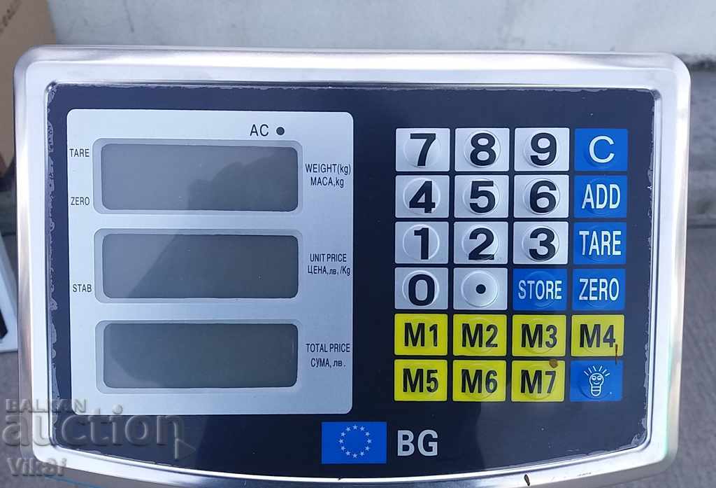 Electronic Platform / 40x60 cm / Scales up to 300 kg with price 100.00 BGN | € 51.13 Electronic Platform / 40x60 cm / Scales up to 300 kg with price 100.00 BGN | € 51.13