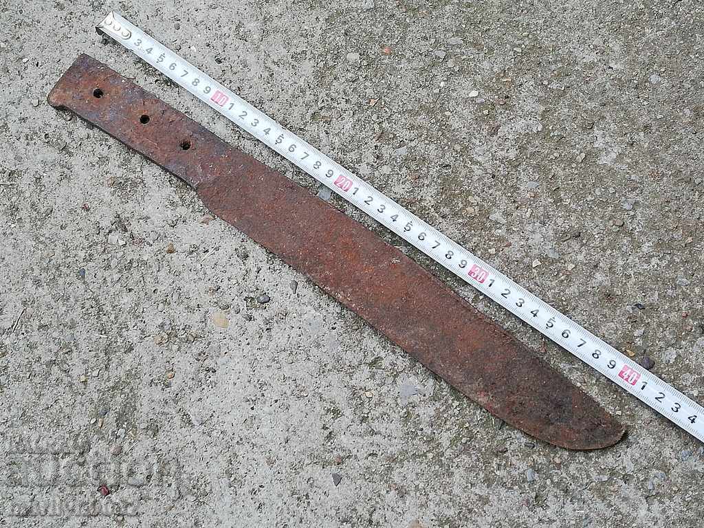 An old blade without a sharp blade - 5