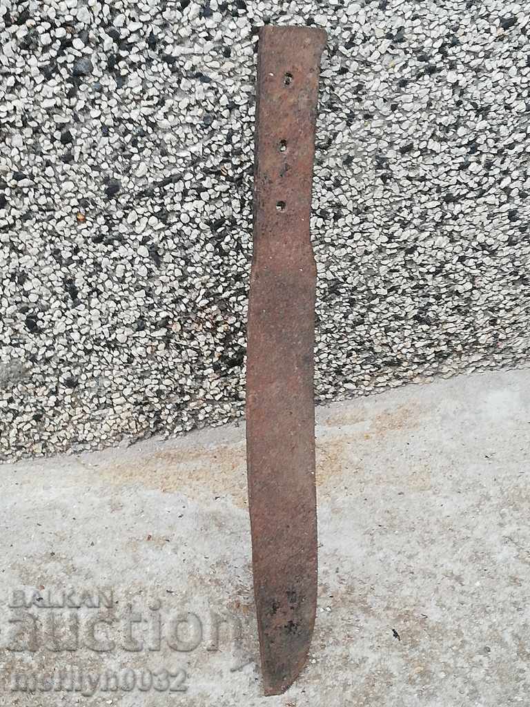 An old blade without a sharp blade - 7