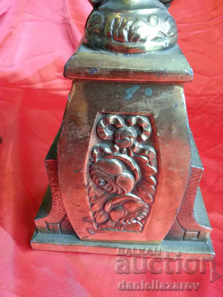 Set of Bronze Candlesticks Candlesticks - 5