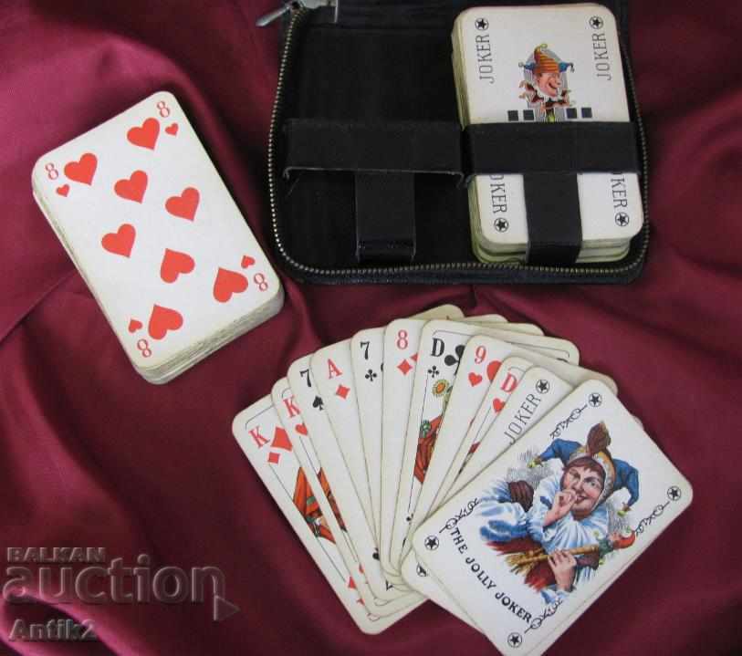 Antique Playing Cards for CANASTA Germany - 5 Antique Playing Cards for CANASTA Germany - 5