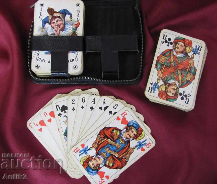 Antique Playing Cards for CANASTA Germany - 7 Antique Playing Cards for CANASTA Germany - 7