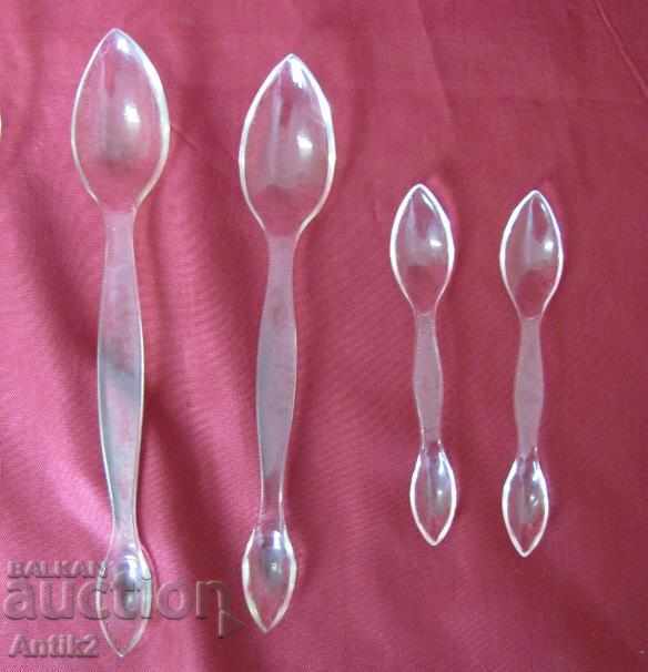 Auction Set of Old Spacer Spoons 8 pieces Auction Set of Old Spacer Spoons 8 pieces