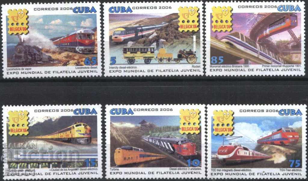 Τα καθαρά τρένα εκπαιδεύουν τη Βελγική Έκθεση 2006 από την Κούβα