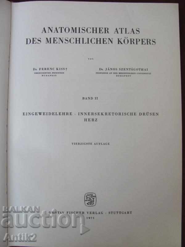 Auction 1971 Medical Book Anatomic Atlas Tom 2 nd Auction 1971 Medical Book Anatomic Atlas Tom 2 nd
