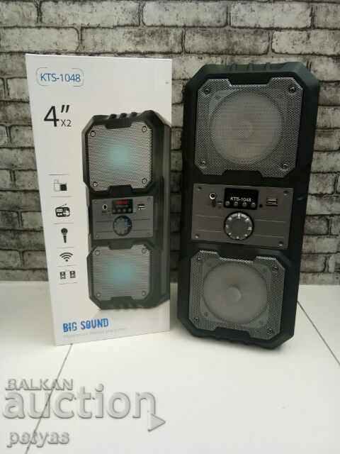 2x4 "Dual Karaoke Active Speaker KTS 1048