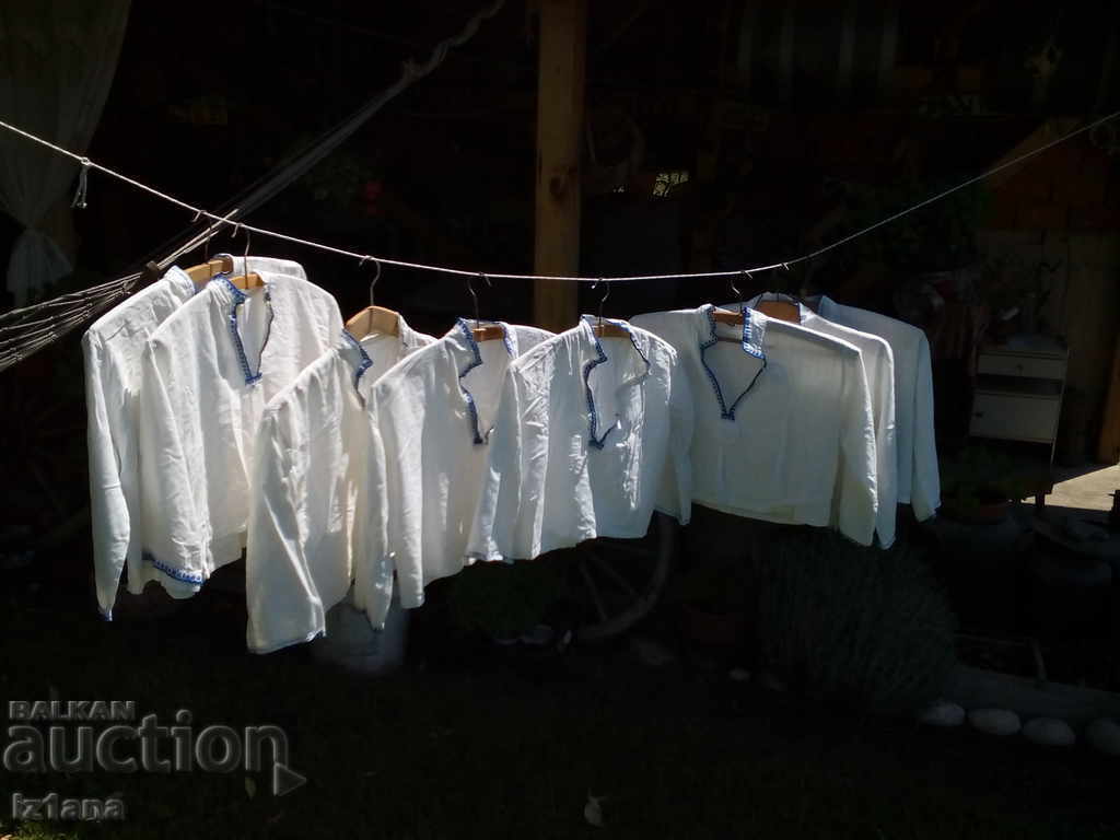 Old children's shirt, shirts for folk costume with price 200.00 BGN | € 102.26 Old children's shirt, shirts for folk costume with price 200.00 BGN | € 102.26