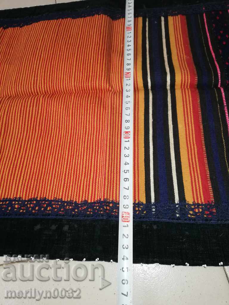 Old apron tinsel embroidery, costume, cloth - 6 Old apron tinsel embroidery, costume, cloth - 6