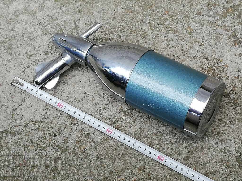 Old soda siphon, soda, sparkling water, soda with price 58.00 BGN | € 29.65 Old soda siphon, soda, sparkling water, soda with price 58.00 BGN | € 29.65