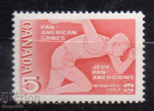 1967. Канада. Панамерикански игри, Уинипег.
