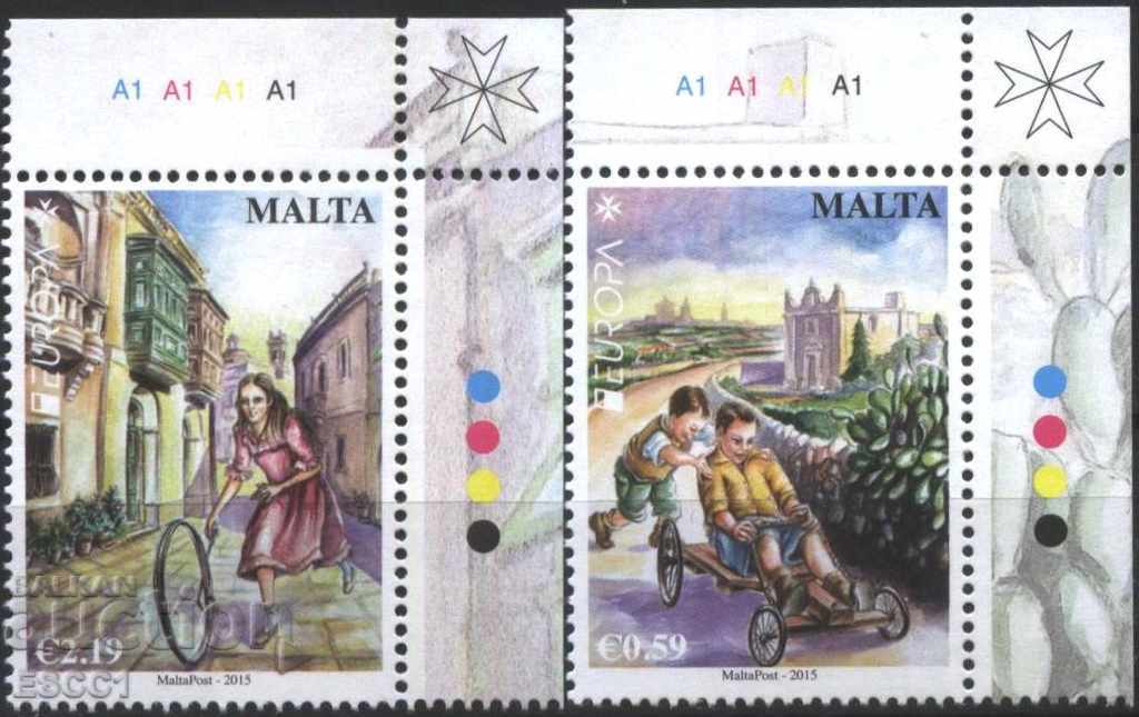Чисти марки  Европа СЕПТ  2015  от  Малта