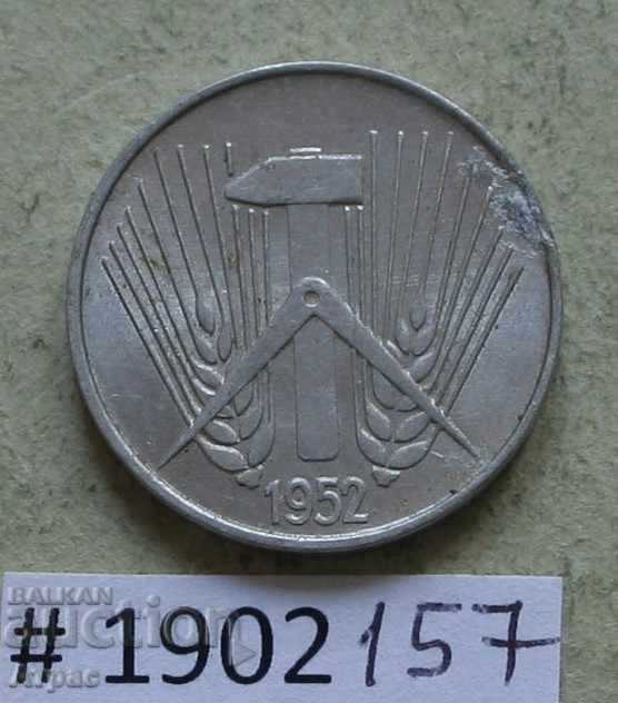 5 пфениг 1952 А   -ГДР с цена € 0.77 | 1.51 лв.