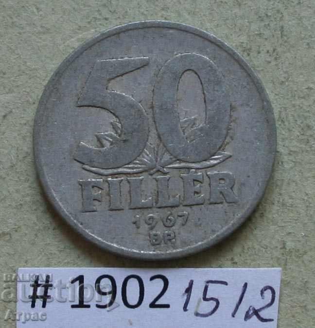 50 Filler 1967 Hungary