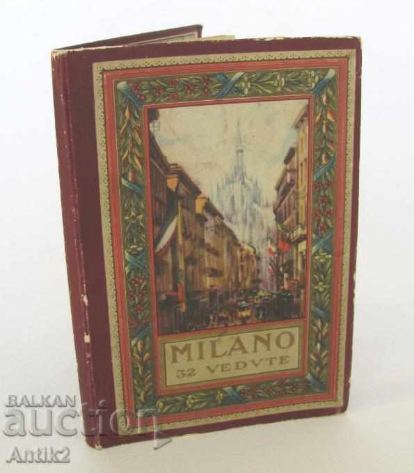 19th Century Photo Album Milano Italia