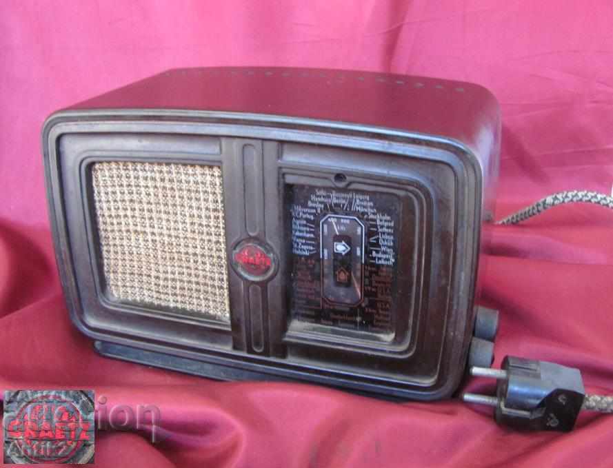 40-те Лампов Радио Апарат CRAETZ Австрия