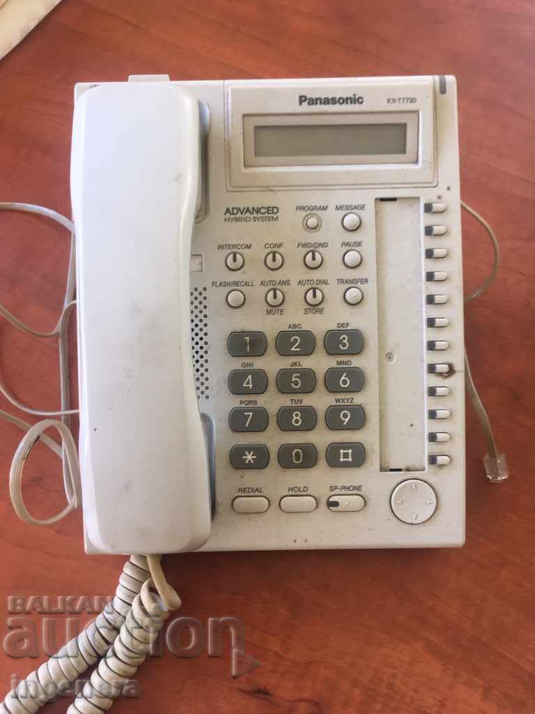 TELEPHONE APPARATUS FROM TELEPHONE CENTER WORKS