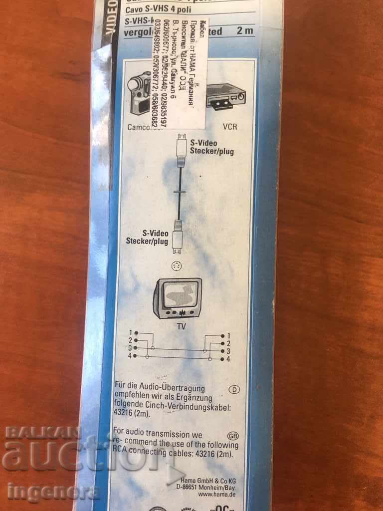 Licitație DISTRIBUȚIA CABLULUI