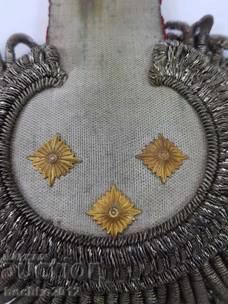 Livrarea Foarte rar epolet regal bulgar general-major-colonel