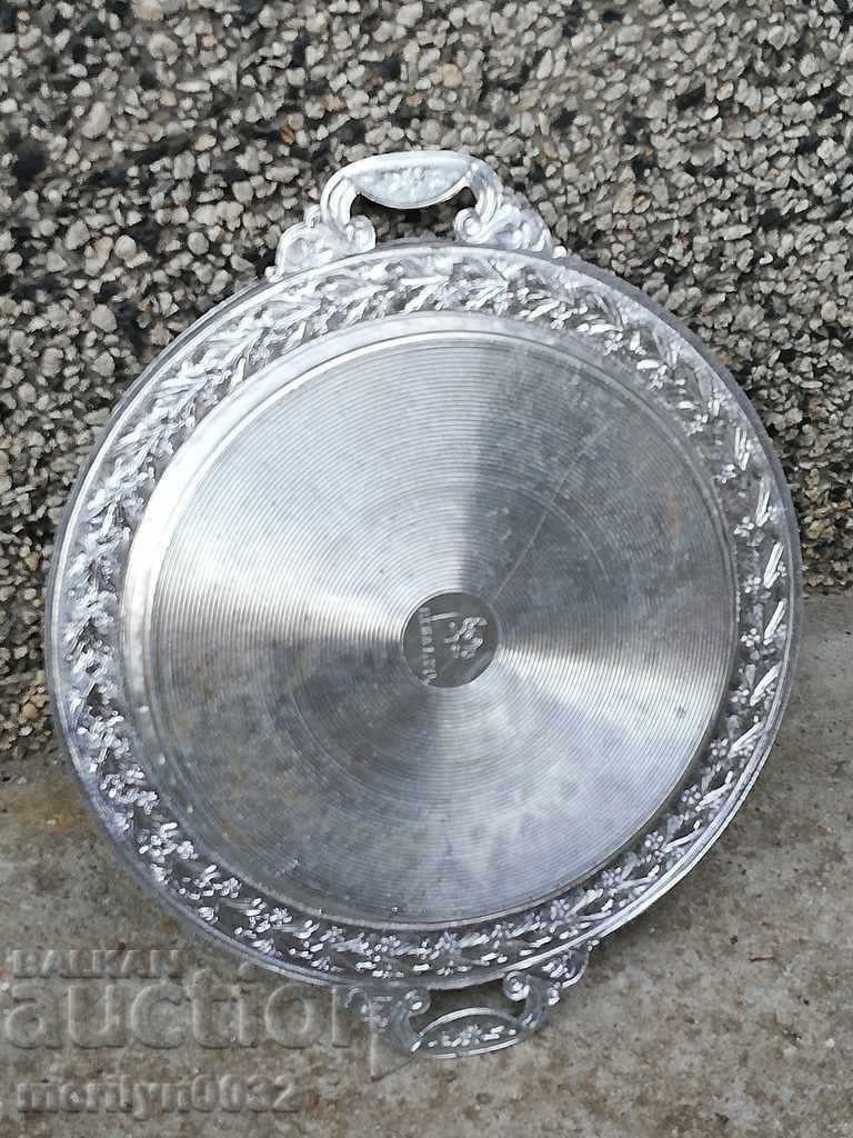 Tray, platter, aluminum baking sheet USSR with price 48.50 BGN | € 24.80 Tray, platter, aluminum baking sheet USSR with price 48.50 BGN | € 24.80