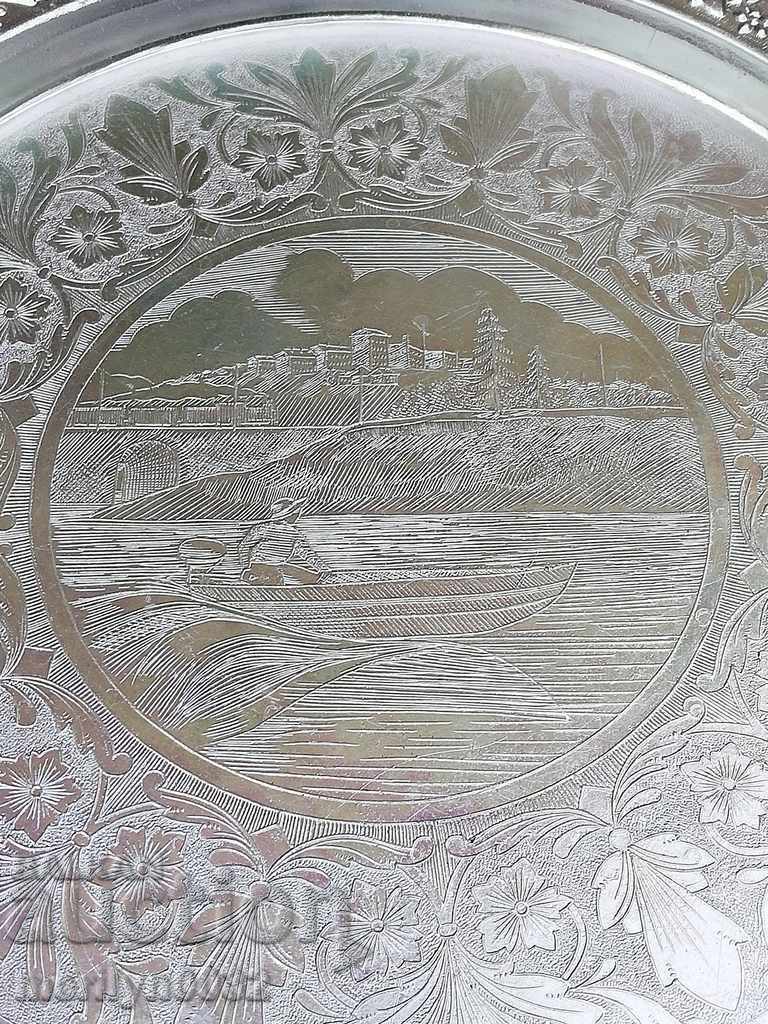 Tray, platter, aluminum baking sheet USSR - 7 Tray, platter, aluminum baking sheet USSR - 7