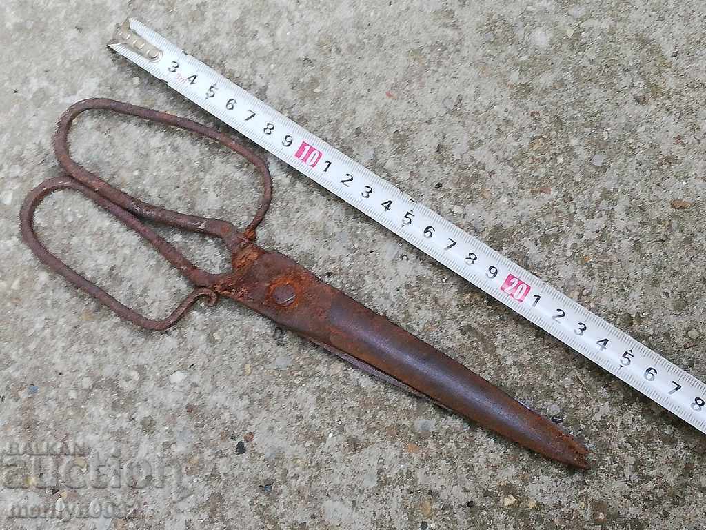 Renaissance forged scissors, wrought iron with price 53.00 BGN | € 27.10