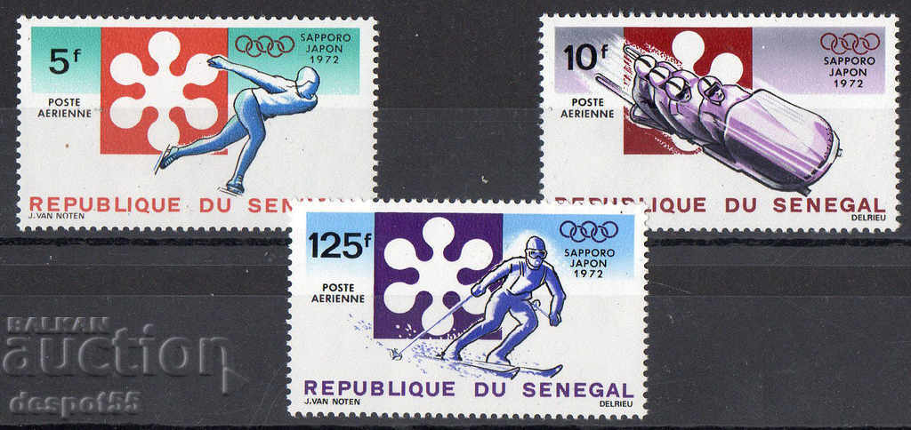 1972. Сенегал. Зимни олимпийски игри - Сапоро, Япония.