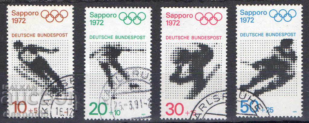 1971. Γερμανία. Χειμερινοί Ολυμπιακοί Αγώνες - Σαπόρο, Ιαπωνία.