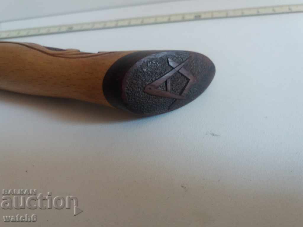 An extremely beautiful Opinel knife with a hand-carved handle - - 6 An extremely beautiful Opinel knife with a hand-carved handle - - 6