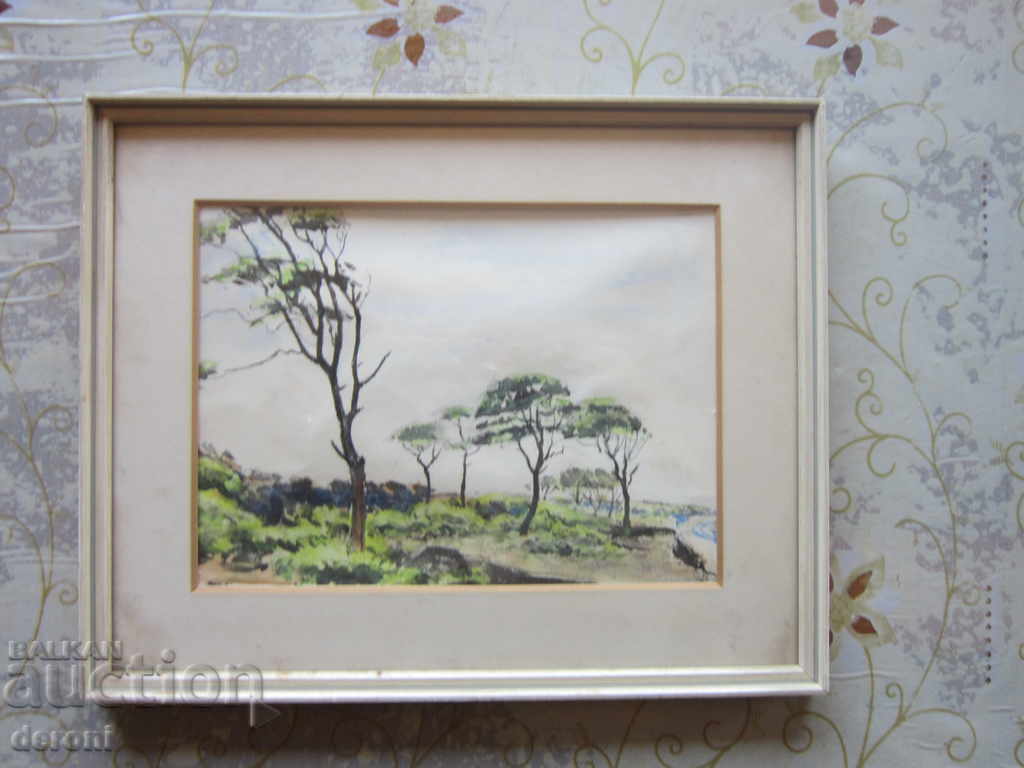 Аукцион Стара немска картина офорт Аукцион Стара немска картина офорт