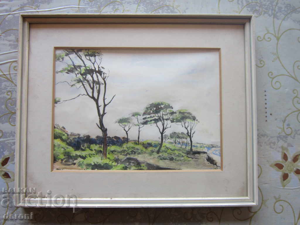 Стара немска картина офорт - 6 Стара немска картина офорт - 6