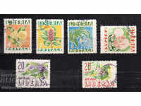 1955. Либерия. Цветя.