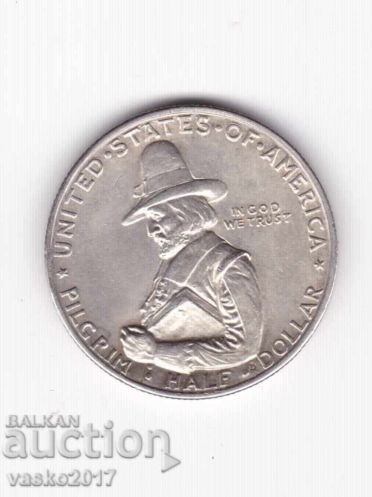 1/2 Dollar -Америка 1920