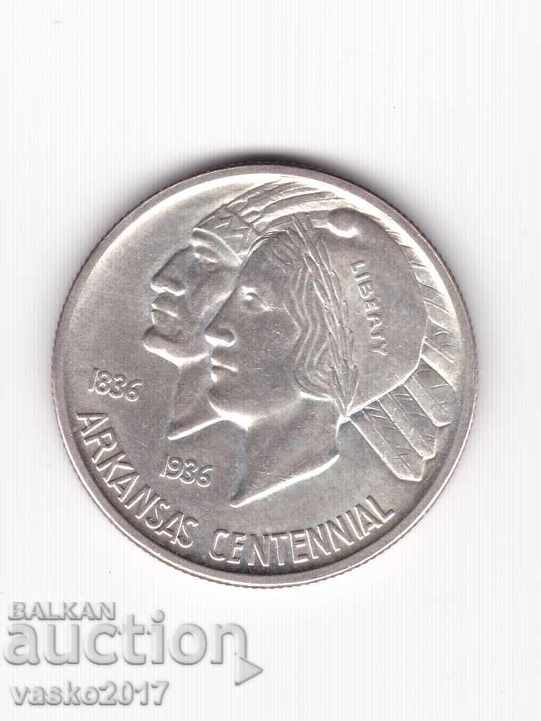 1/2 Dollar -Америка 1936 D