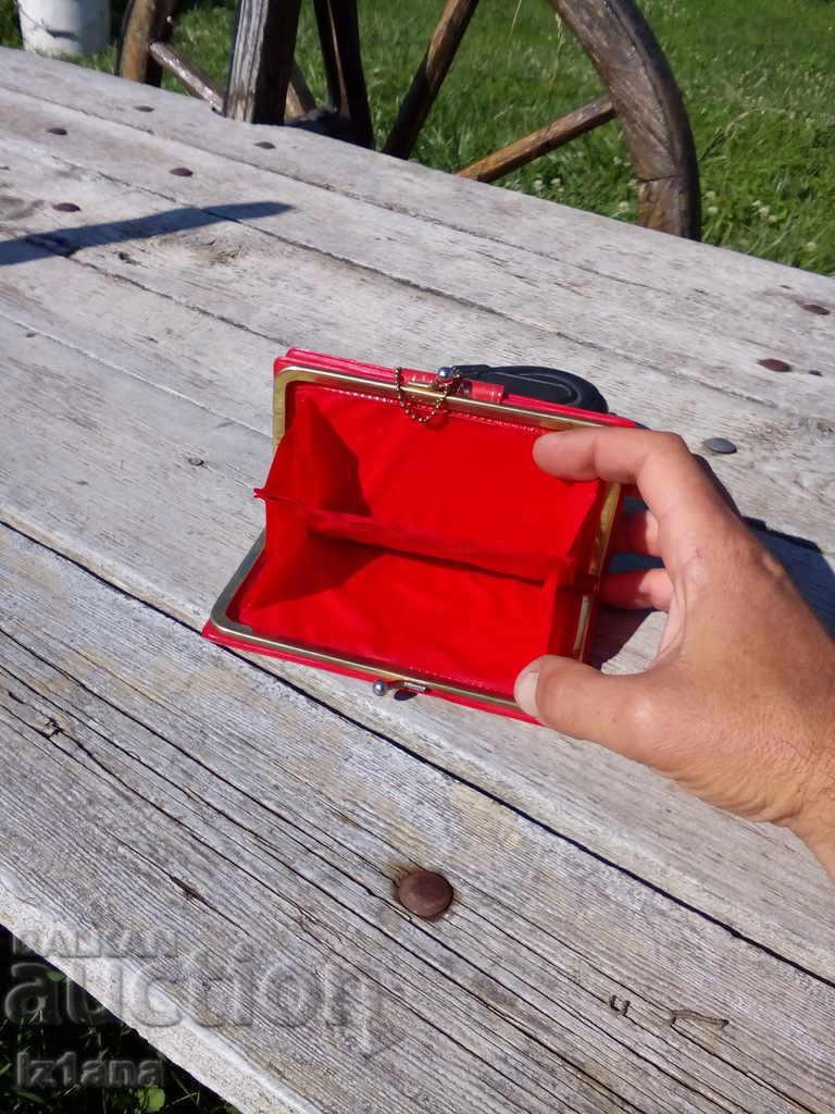 Auction Old wallet purse Auction Old wallet purse