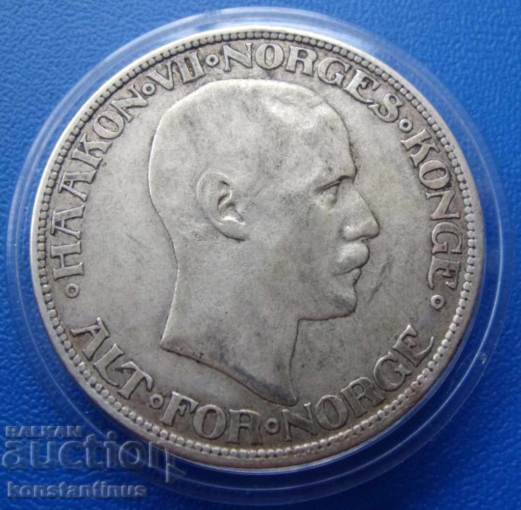 Norvegia 2 Krones 1910 Argint Foarte rar cu preț € 120.15 | 234.99 BGN