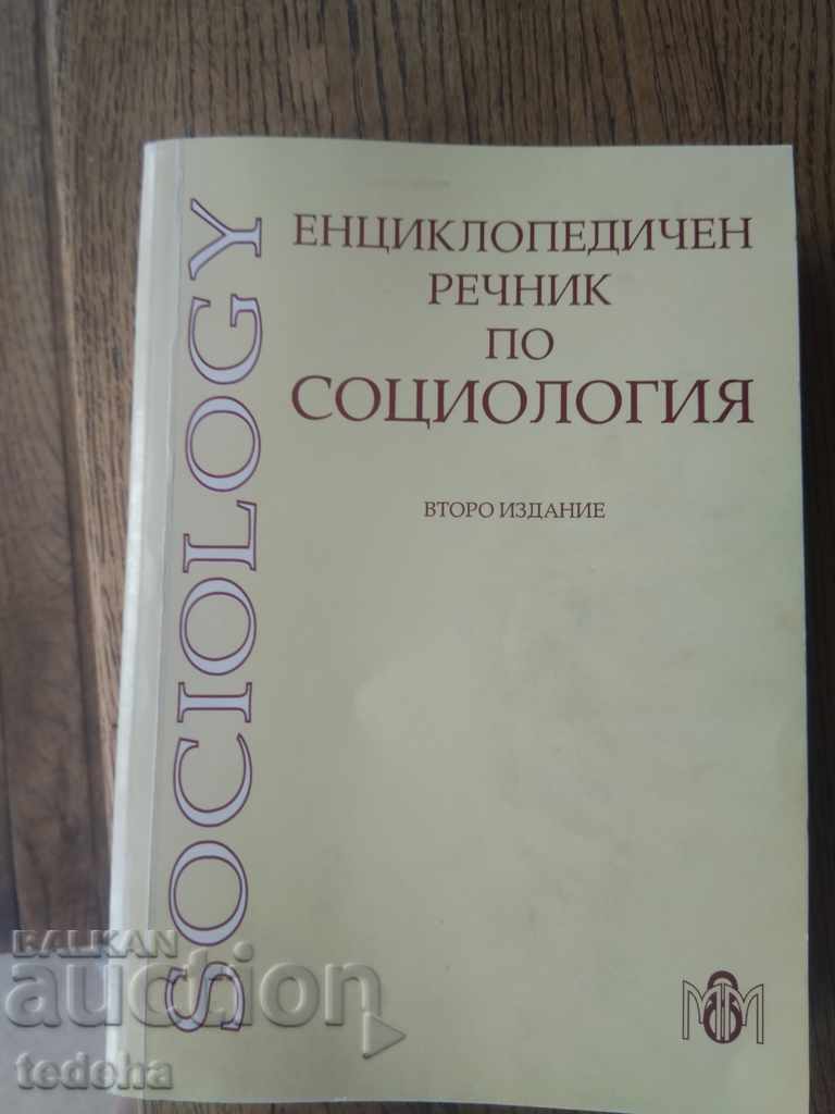 DICTIONAR ENSYCLOLOGIC DE SOCIOLOGIE - 1997 - EXCELENT