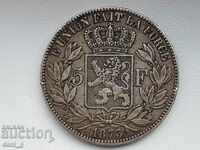 5 fr Belgium 1873