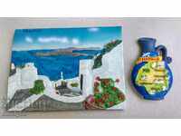 Wall souvenir and fridge magnet Thassos island