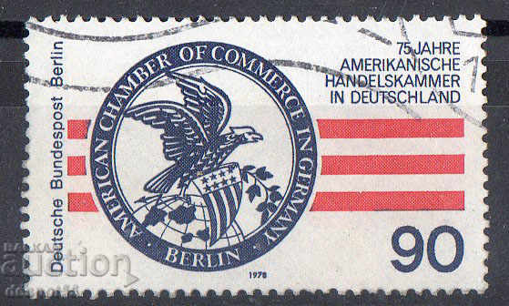 1978. Berlin. 75th Anniversary of the American Chamber of Commerce.