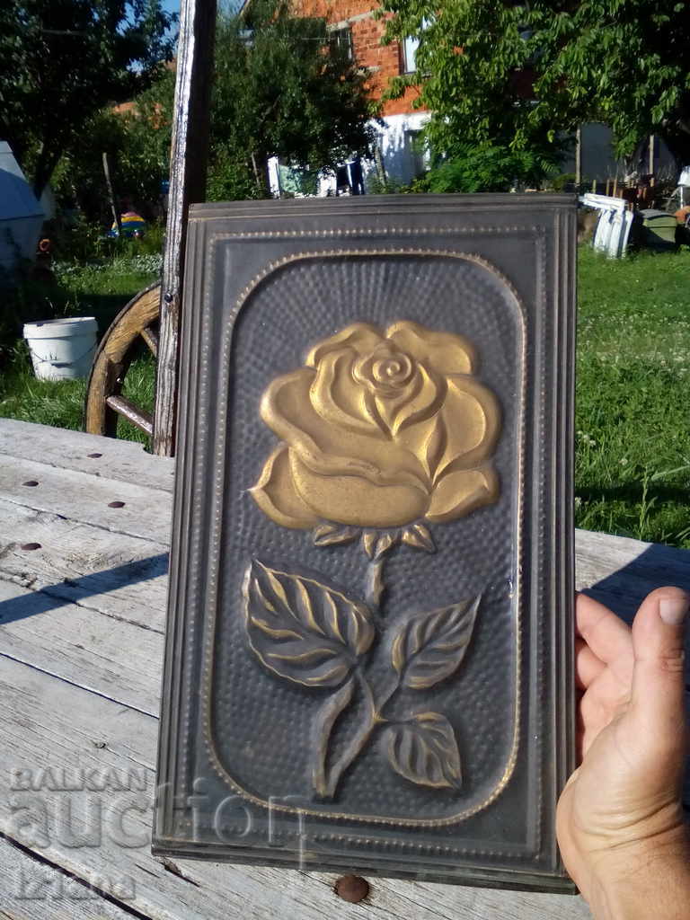 Vechiul cupru, plăcuța de panificație, decorarea # 2 cu preț 35.00 BGN | € 17.90