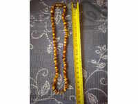 Amber amber necklace