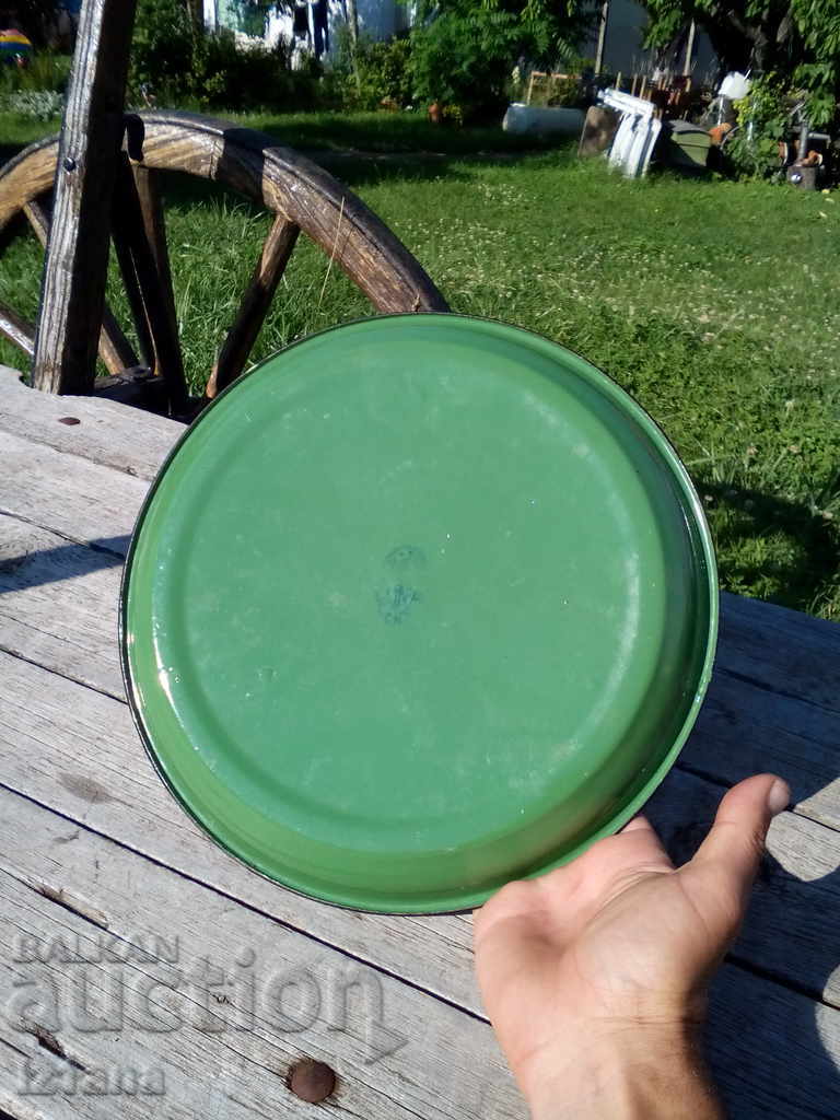 Παράδοση Παλαιό εμαγιέ δίσκο