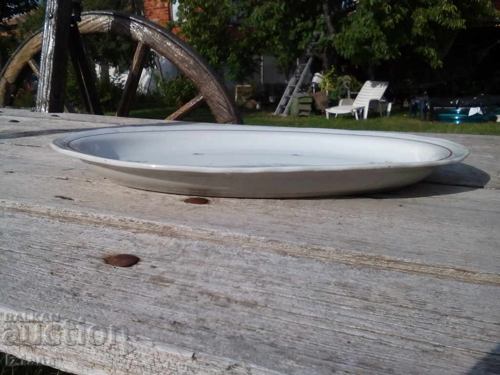Παλιά πλάκα πορσελάνης, οροπέδιο με τιμή 25.00 BGN | € 12.78
