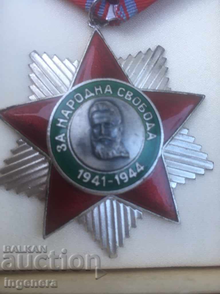 ORDINUL LIBERTATEA OPORULUI-GRADUL II CU CARTE SI CUTIE - 5 ORDINUL LIBERTATEA OPORULUI-GRADUL II CU CARTE SI CUTIE - 5